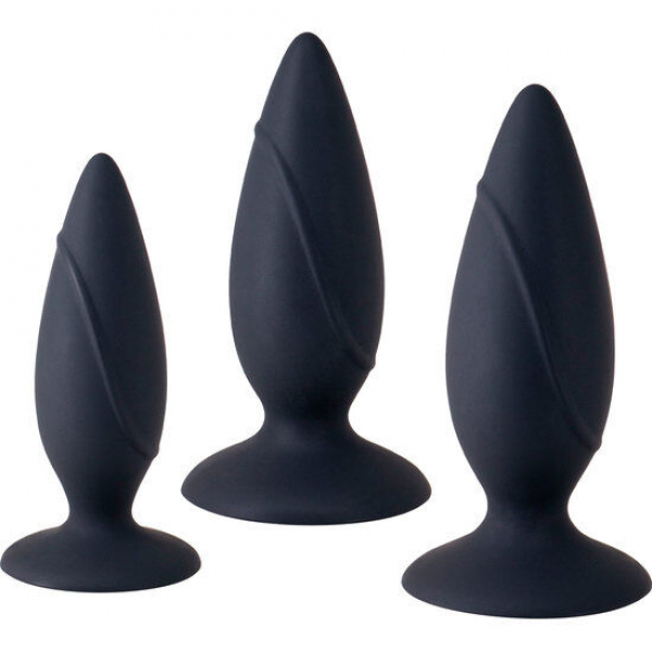 Anal Training Set mit 3 Analstöpsel